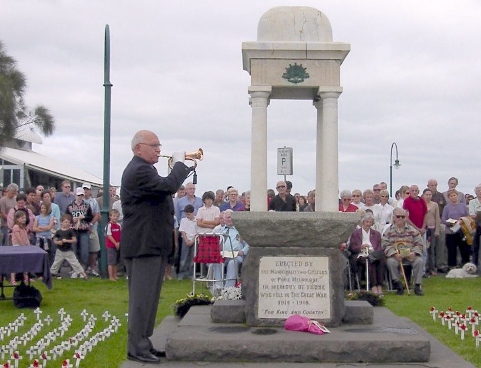 טקס זיכרון ביום אנז"ק, אוסטרליה 2005