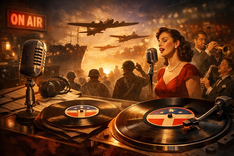 הצלילים של המלחמה: סיפורם של תקליטי V-Disc